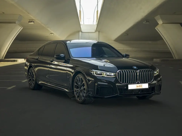 BMW 730 Li Black Rent Best BMW 730 Li Black in Dubai
